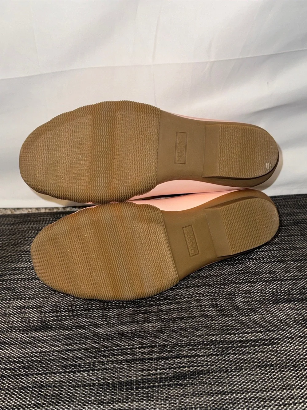 SPERRY SALTWATER BOOTS BLUSH PINK